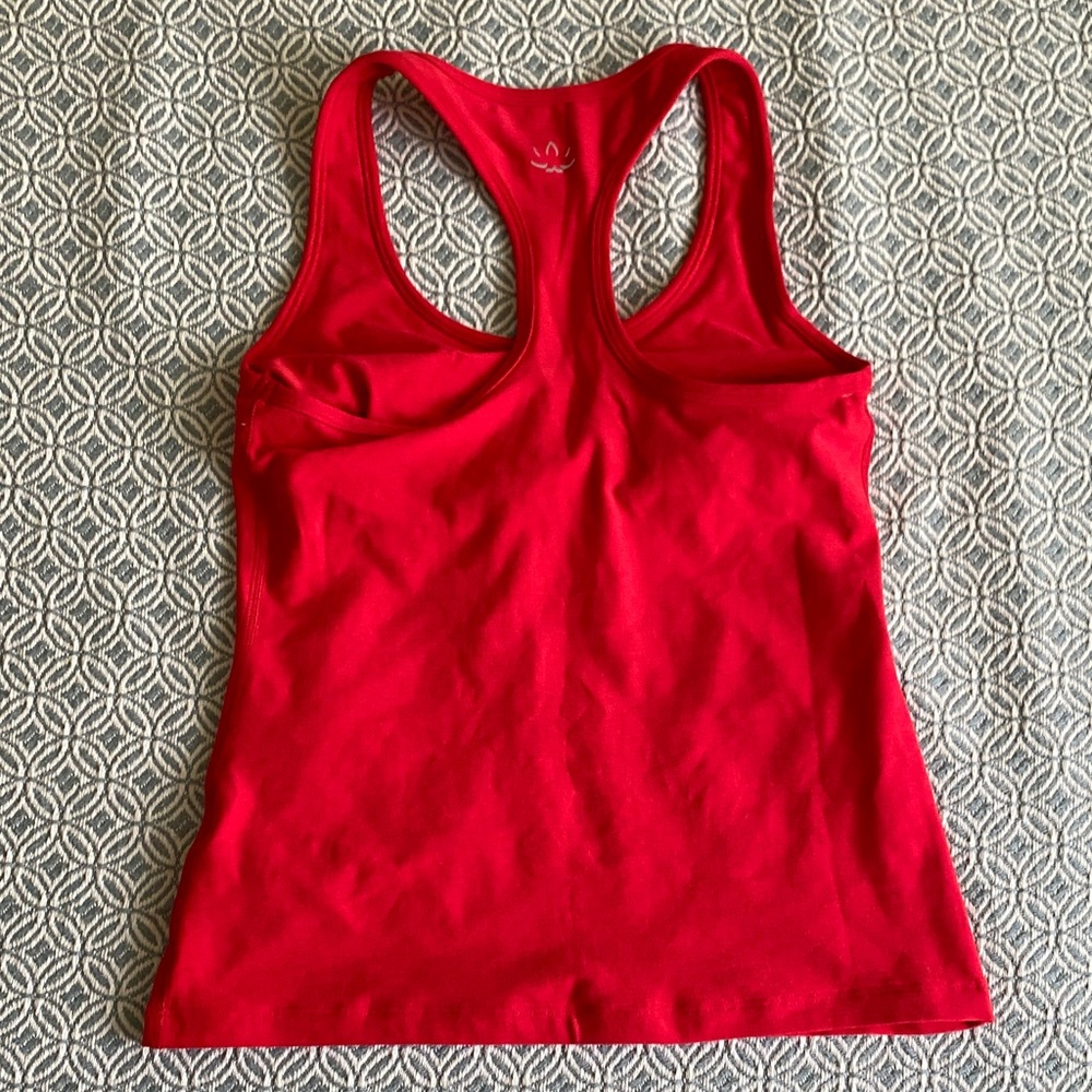 Beyond Yoga Bright Red Racerback Tank - Picture 2 of 2